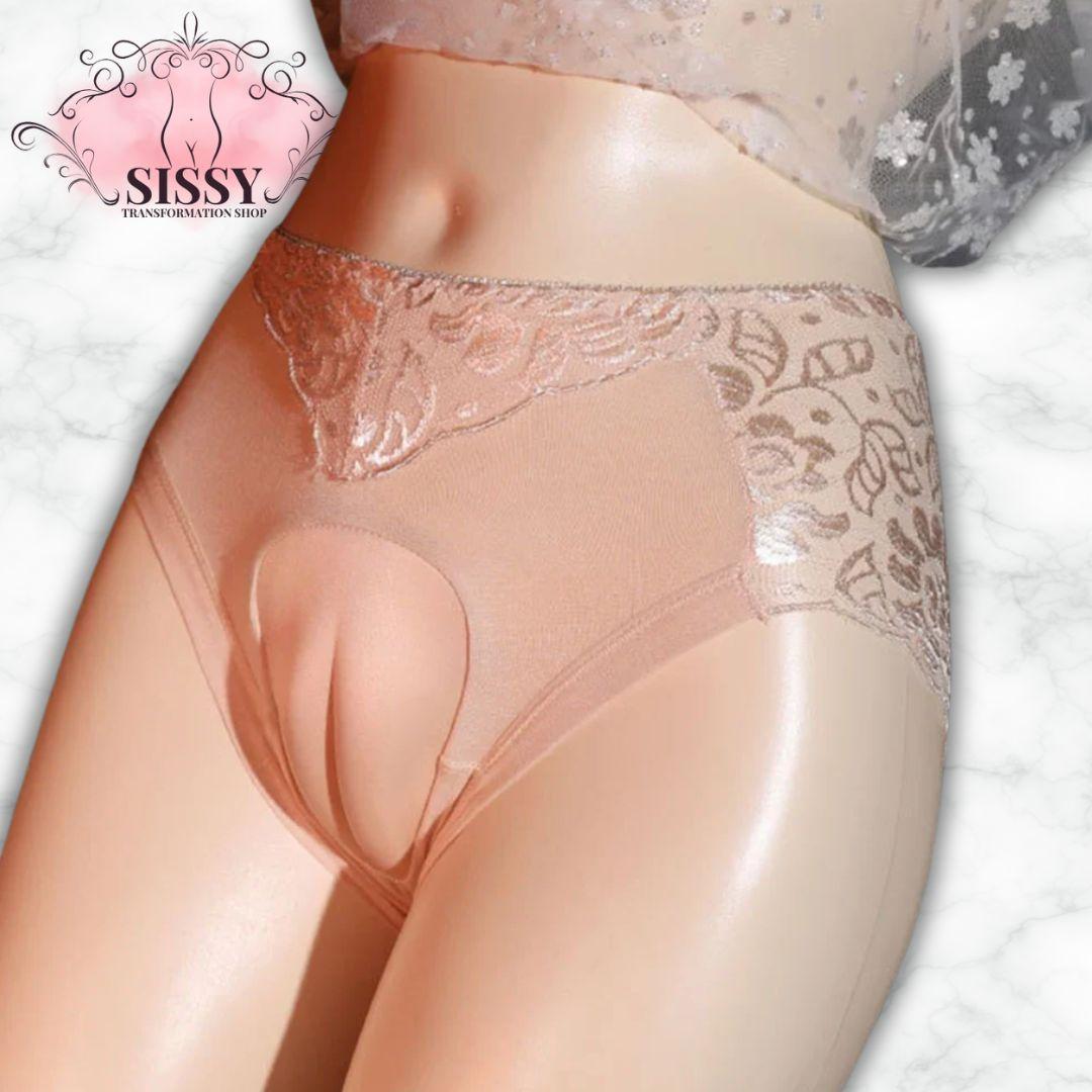 Culotte Gaff Sissy Avec Effet Camel Toe