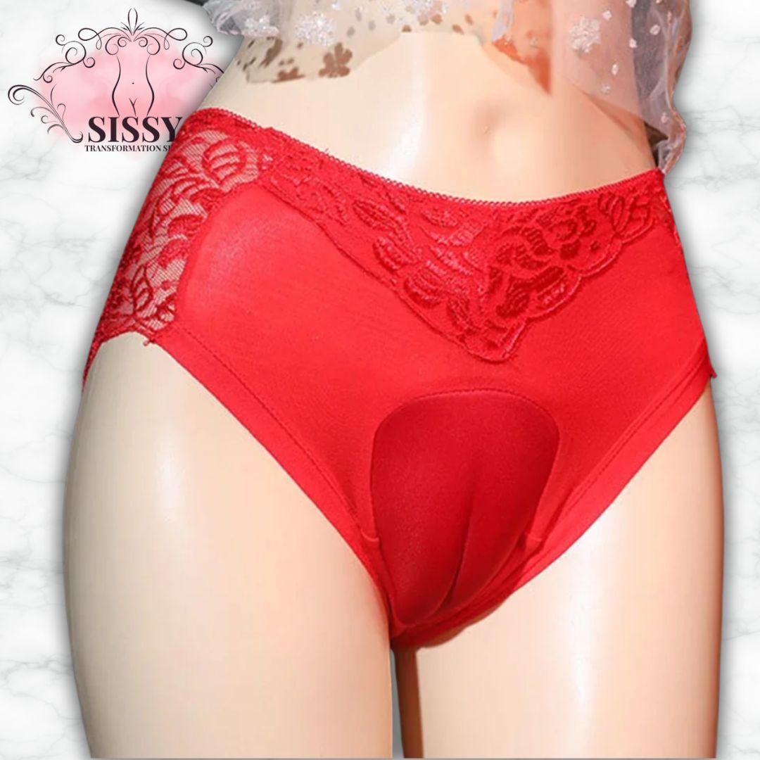 Culotte Gaff Sissy Avec Effet Camel Toe