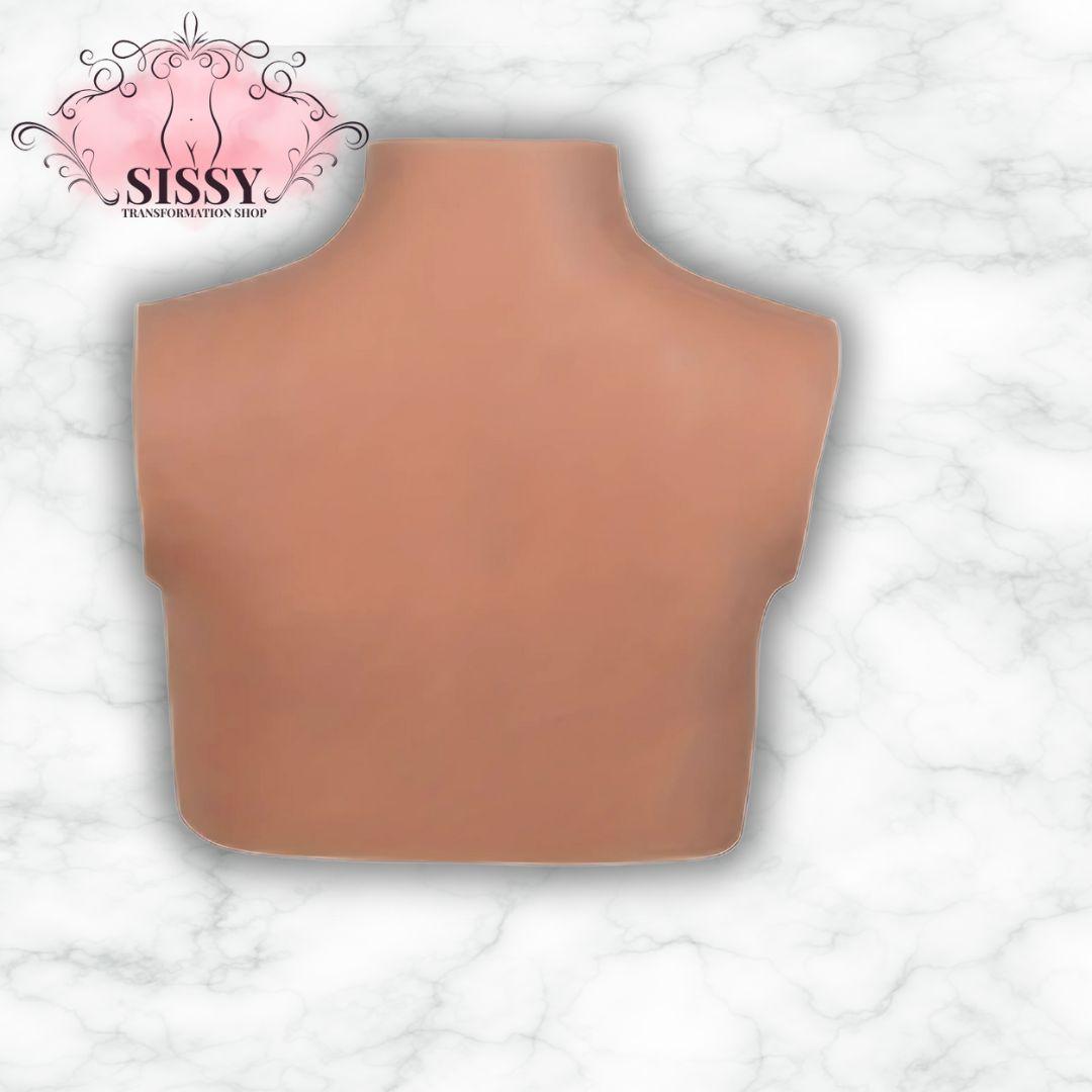 Faux Seins Silicone Bonnet B Pour Sissy