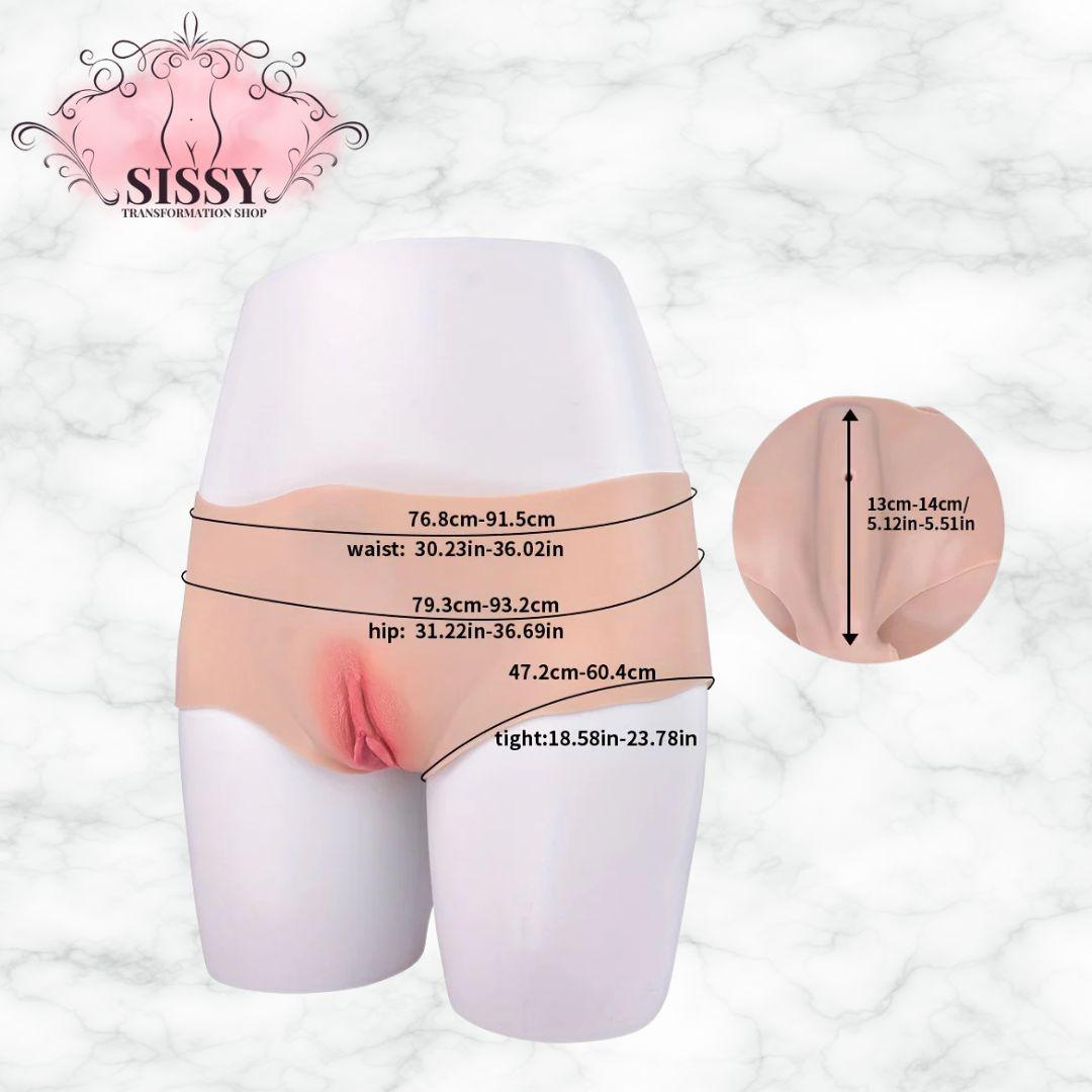 Short Silicone Faux Vagin Ultra Réaliste