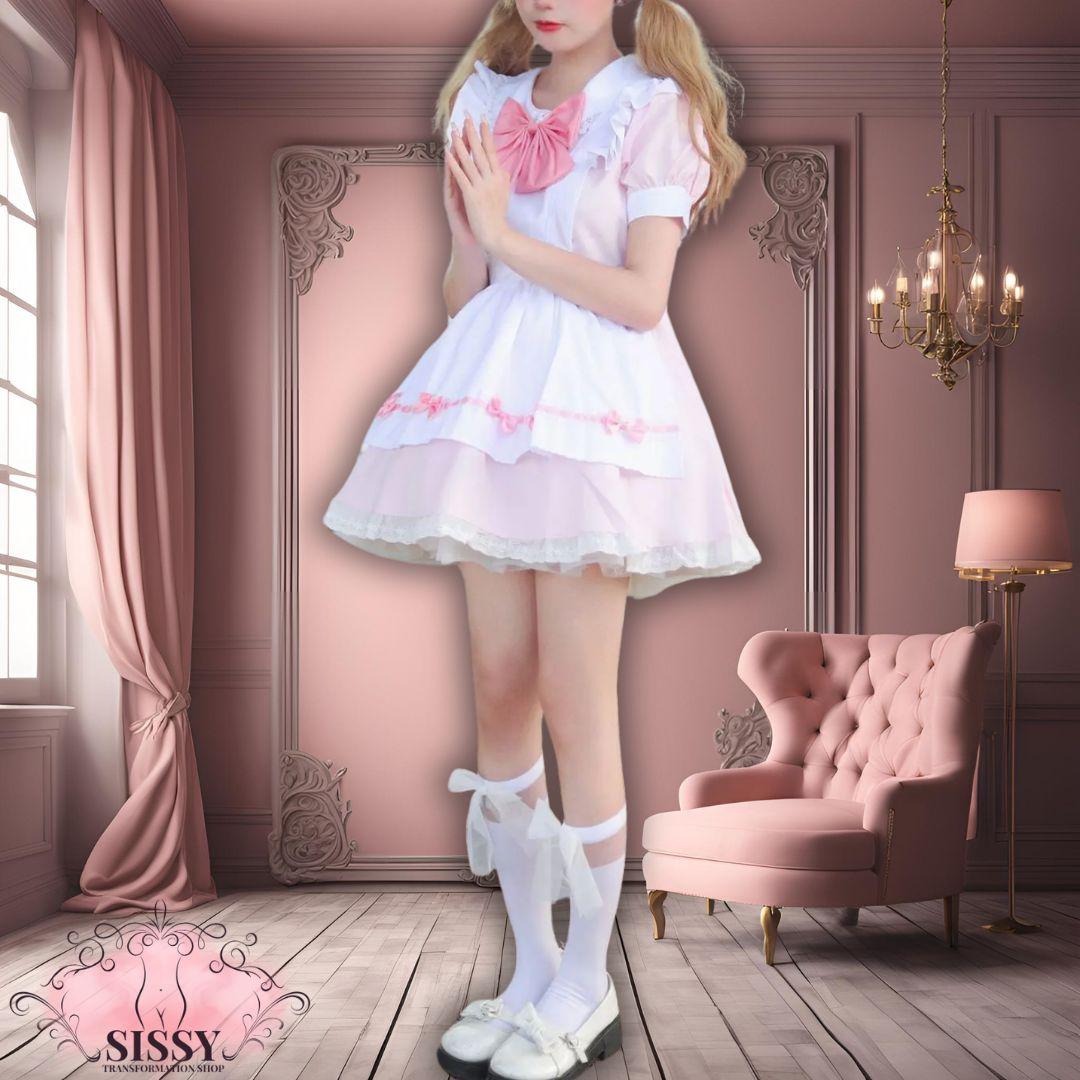 S -5XL Cosplayer Sexy Lolita Black White Dress Maid Outfit Servant Cosplay Costumes Women Apron Dress Halloween Party Lolita New