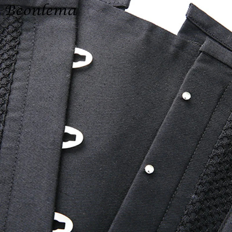 Corset Underbust Sissy en maille | Univers Élégance & Gothique