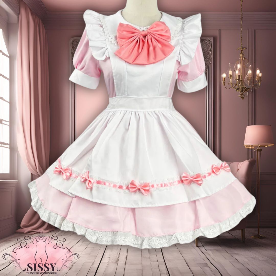 S -5XL Cosplayer Sexy Lolita Black White Dress Maid Outfit Servant Cosplay Costumes Women Apron Dress Halloween Party Lolita New