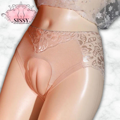 Culotte Gaff Sissy Avec Effet Camel Toe