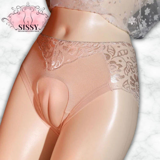Culotte Gaff Sissy Avec Effet Camel Toe