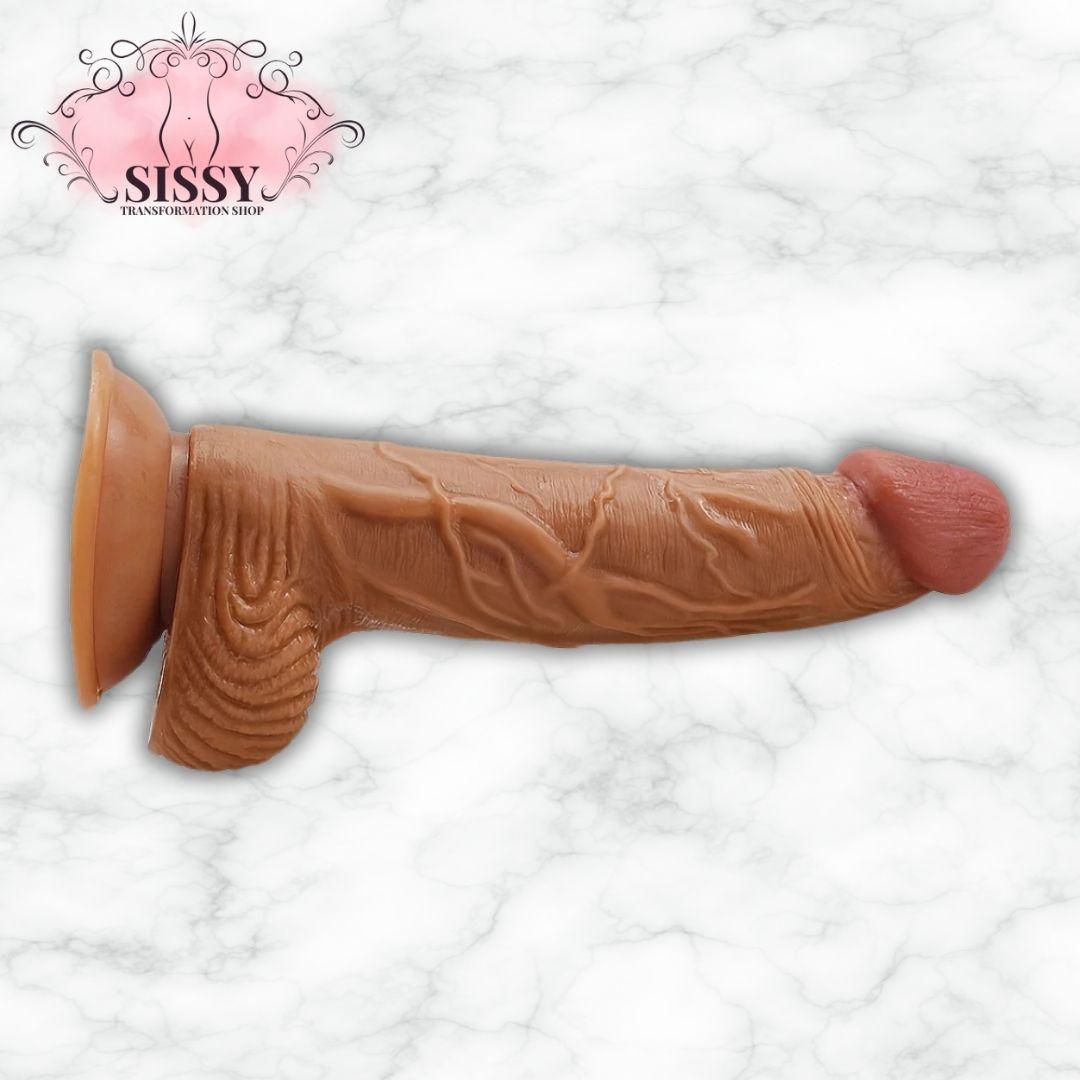 Gode Réaliste Doux 19cm Avec Ventouse Puissante