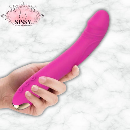 Soft Silicone Dildo Vibrator for Women 10 Vibration Massager G Spot Stimuliaton Sex Toys Female Masturabtion