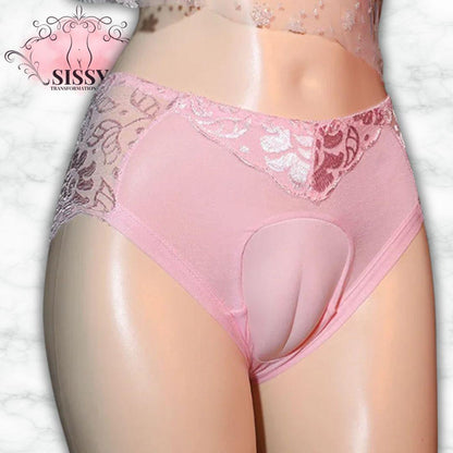Culotte Gaff Sissy Avec Effet Camel Toe