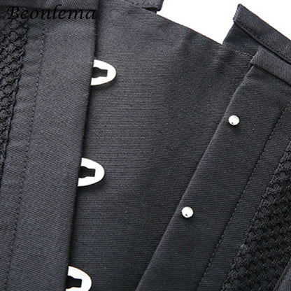 Corset Underbust Sissy en maille | Univers Élégance & Gothique