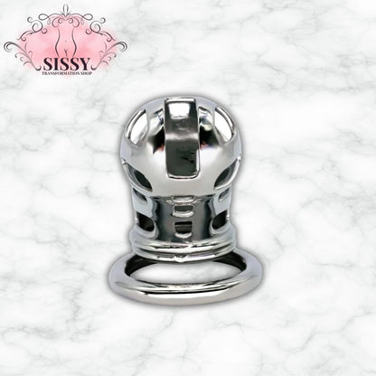 New Male Penis Lock Chastity Cage Stainless Steel Virginity for Men Breathable Cock Ring Penis Fetish Restrain Sexy Toys for Men